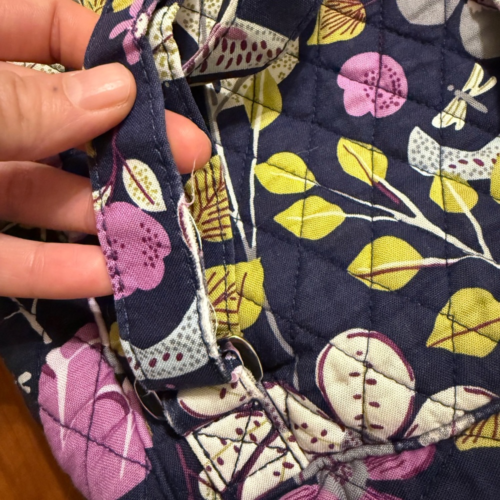 Vera Bradley small backpack in retired "Floral Nightingale" - Picture 9 of 13